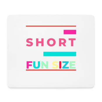 I'm not small i'm funny size funny - Mouse Pad (horizontal) - white - Front