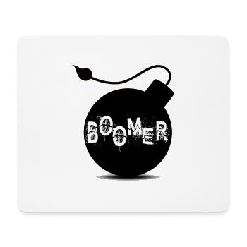 Boomer - Mousepad (Querformat) - Weiß - Vorne