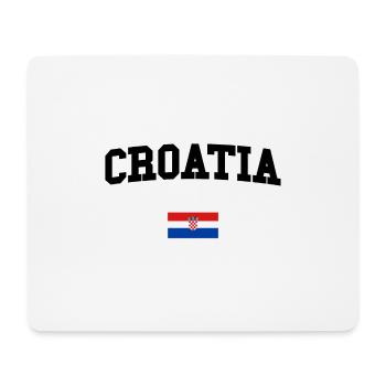 CROATIA - Mouse Pad (horizontal) - white - Front