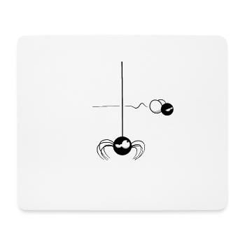 Beth the Spider - The Passing Fly - Mouse Pad (horizontal) - white - Front