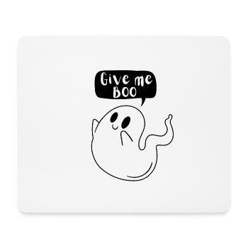 Netter Halloween-Geistergeist - Mousepad (Querformat) - Weiß - Vorne
