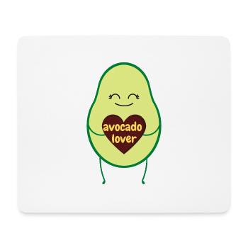 Avocado lover - Mouse Pad (horizontal) - white - Front