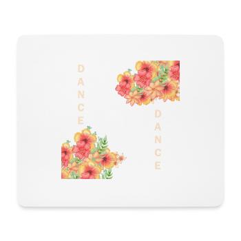 Dance dance - Mouse Pad (horizontal) - white - Front