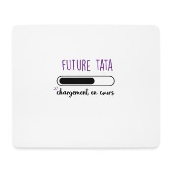 future tata chargement en cours - Tapis de souris (format paysage) - blanc - Devant