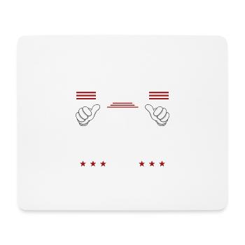 Opa Spruch: So sieht ein richtig cooler Opa aus - Mousepad (Querformat) - Weiß - Vorne