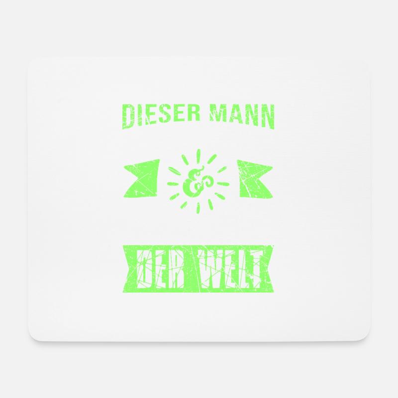 Onkel bester Mann Spruch bester Onkel Geschenk - Mousepad (Querformat) - Weiß