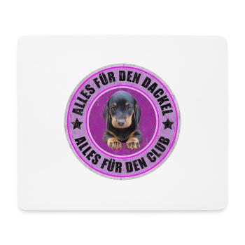 Dachshund - Dachshund - All for the Dachshund - Mouse Pad (horizontal) - white - Front