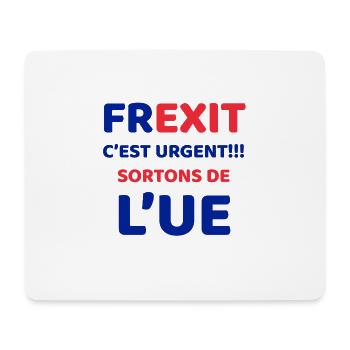 FREXIT - Tapis de souris (format paysage) - blanc - Devant