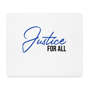justice for all - Mouse Pad (horizontal) - white - Front