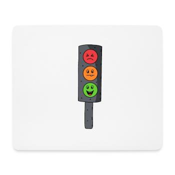 traffic light - Mouse Pad (horizontal) - white - Front