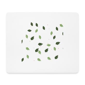 GRÜNE BLÄTTER DER HOFFNUNG - Mousepad (Querformat) - Weiß - Vorne