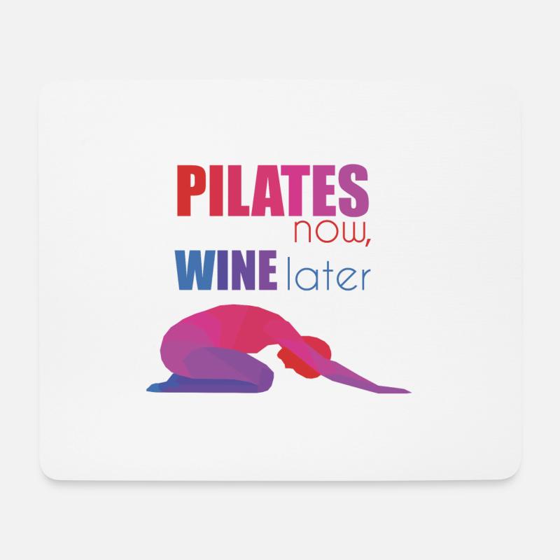 Pilates - Mouse Pad (horizontal) - white