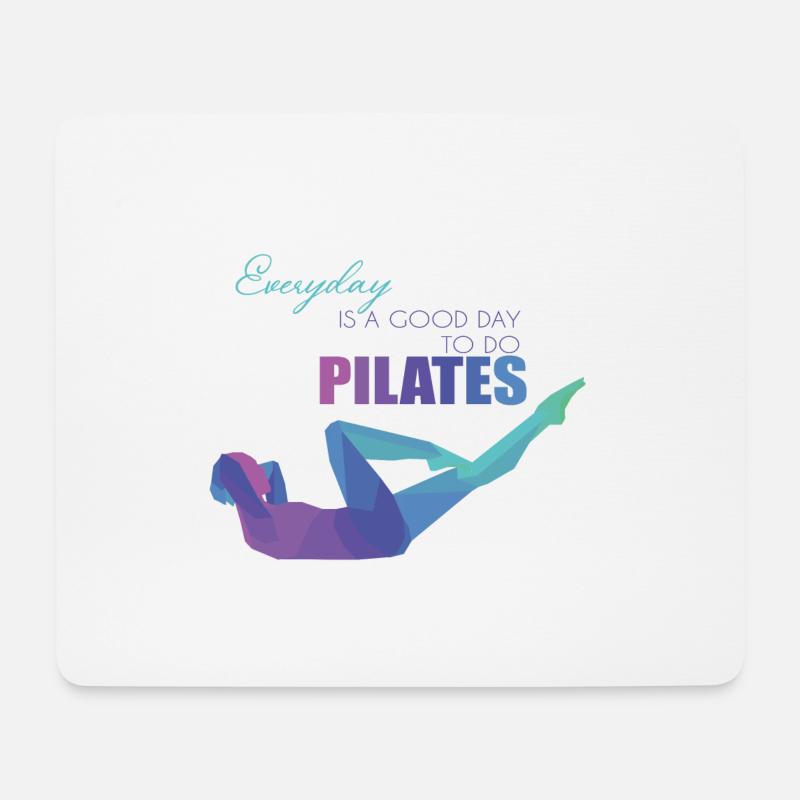 Pilates - Mouse Pad (horizontal) - white