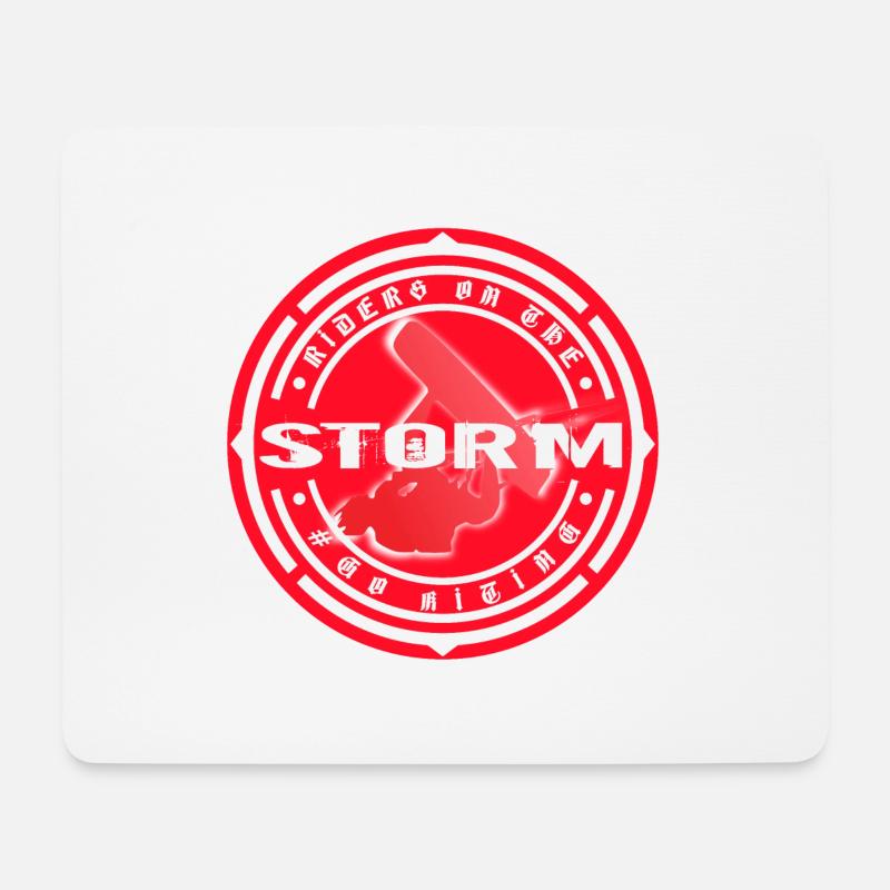 #gokiting kitesurfen - Mousepad (Querformat) - Weiß