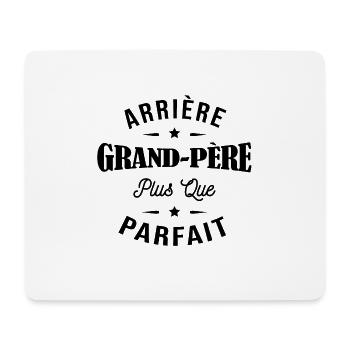 ARRIÈRE GRAND-PÈRE - Tapis de souris (format paysage) - blanc - Devant