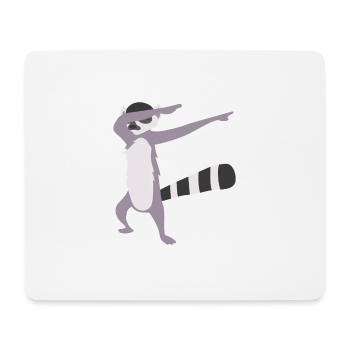 Dabbing Lemur Dab Dancer Lemur Lover Gift Idea - Mouse Pad (horizontal) - white - Front