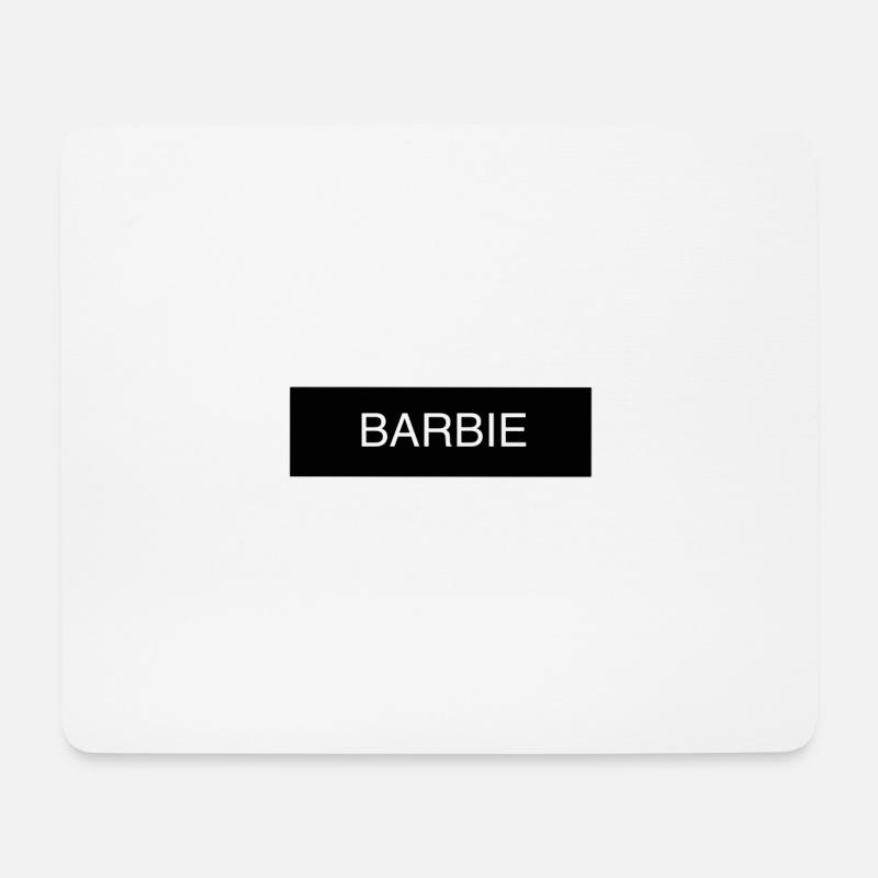 text - Mousepad (Querformat) - Weiß