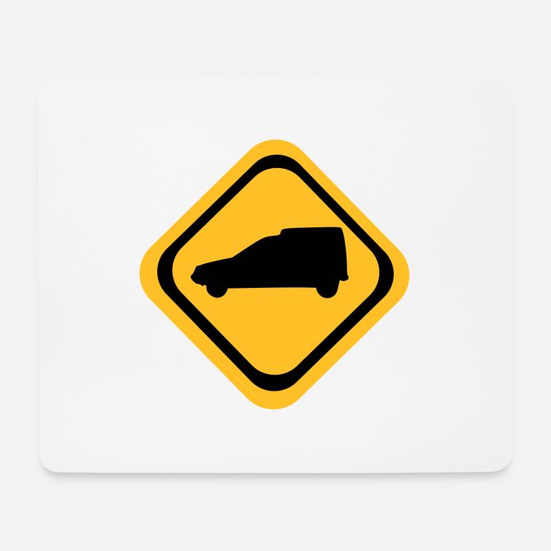 Route C15 - Tapis de souris (format paysage) - blanc