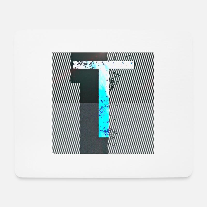 Versalie T - Mousepad (Querformat) - Weiß