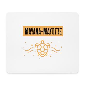 Mayana Mayotte - Mouse Pad (horizontal) - white - Front