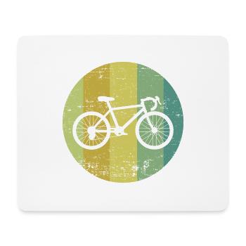 Bike - Mouse Pad (horizontal) - white - Front