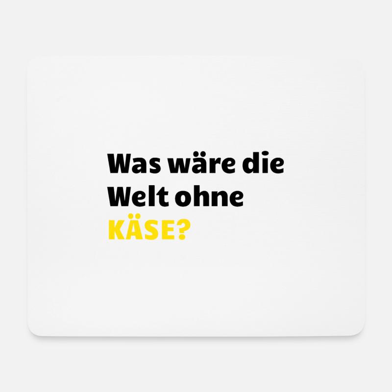 Brotdose - Mousepad (Querformat) - Weiß