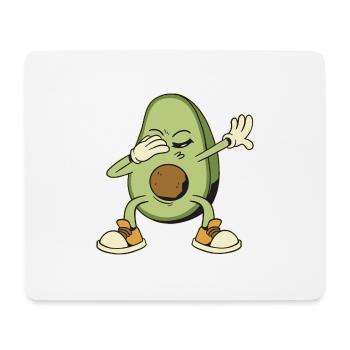 Avocado Dabbing Sport Outfi für Avocadoliebhaber - Mousepad (Querformat) - Weiß - Vorne