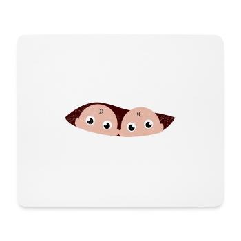 Twins Peak Future Twins Mom Geschenkidee - Mousepad (Querformat) - Weiß - Vorne