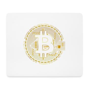 Bitcoin - Mouse Pad (horizontal) - white - Front