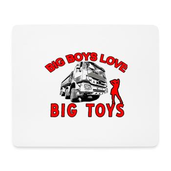 Camions - Tapis de souris (format paysage) - blanc - Devant