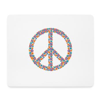Peace - Mouse Pad (horizontal) - white - Front