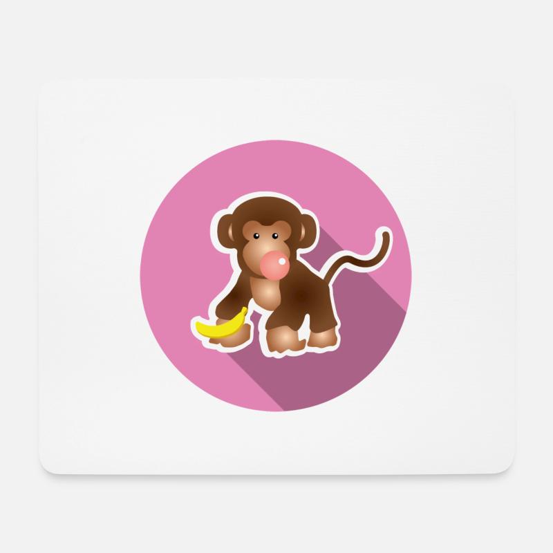 Muniax Bubbles Baby - Mousepad (Querformat) - Weiß