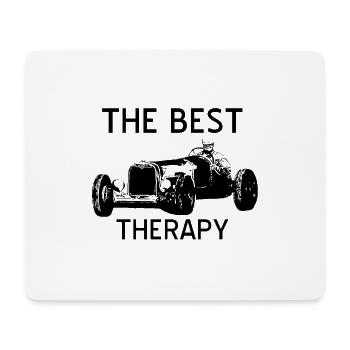 Car - Mouse Pad (horizontal) - white - Front