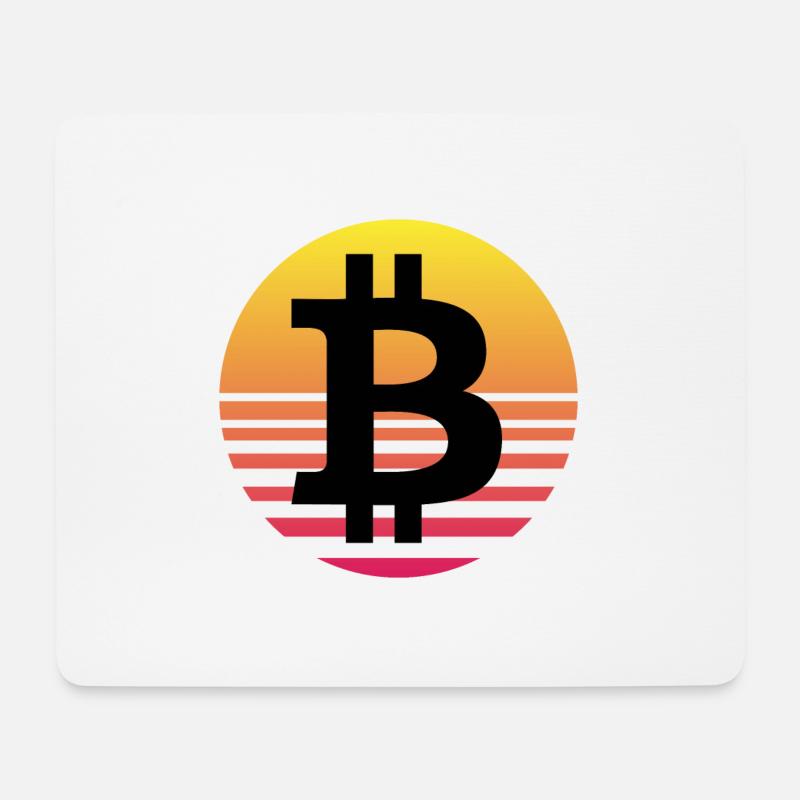 Bitcoin - Mouse Pad (horizontal) - white