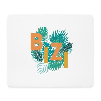 PALM TREES LIFE BASQUE BIZI - Mouse Pad (horizontal) - white - Front