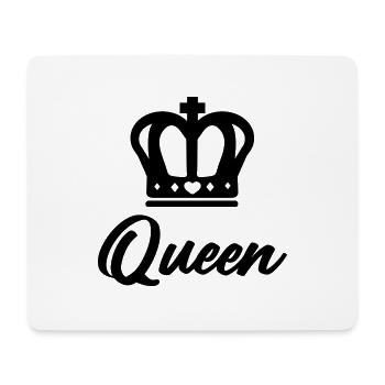 Queen - Mousepad (Querformat) - Weiß - Vorne