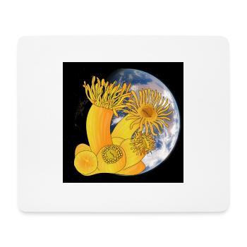 Korallen Polypen Korallen Planeten Erde - Mousepad (Querformat) - Weiß - Vorne