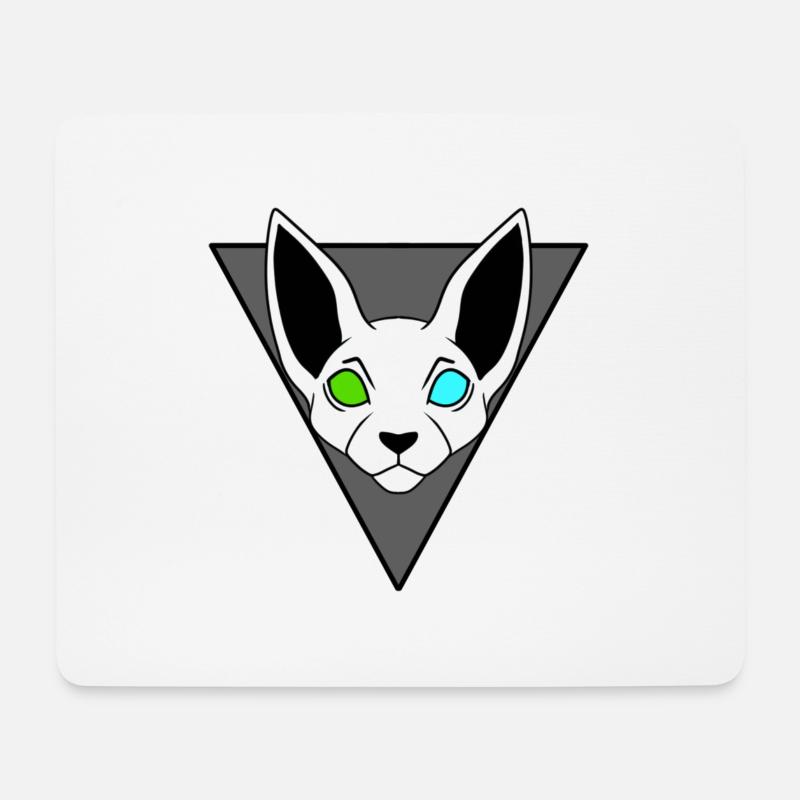 Sphinx cat - Mousepad (Querformat) - Weiß