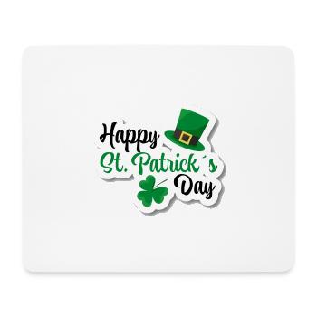 happy st patricks day with 6090015 for the fans - Tapis de souris (format paysage) - blanc - Devant