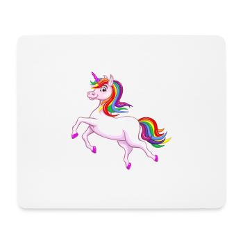 unicorn - Mousepad (Querformat) - Weiß - Vorne
