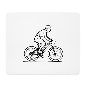 vélo bicycle 2 - Tapis de souris (format paysage) - blanc - Devant