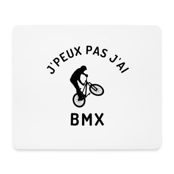 J peux pas j ai bmx - Tapis de souris (format paysage) - blanc - Devant