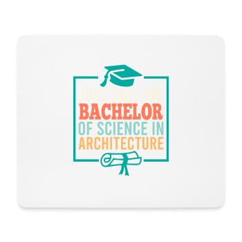 Bachelor of Science in Architecture Degree 2021 - Mouse Pad (horizontal) - white - Front