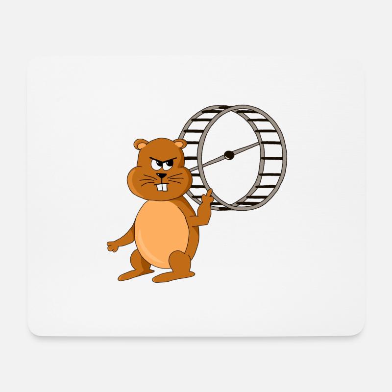 Rat race - Mouse Pad (horizontal) - white
