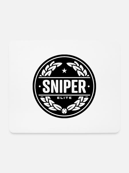 SNIPER ELITE - Mousepad (Querformat) - Weiß