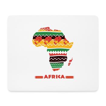 AFRIKA Mother afrika mia - Mouse Pad (horizontal) - white - Front