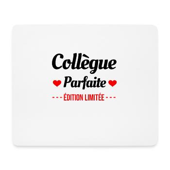 COLLÈGUE PARFAITE ÉDITION LIMITÉE - Tapis de souris (format paysage) - blanc - Devant