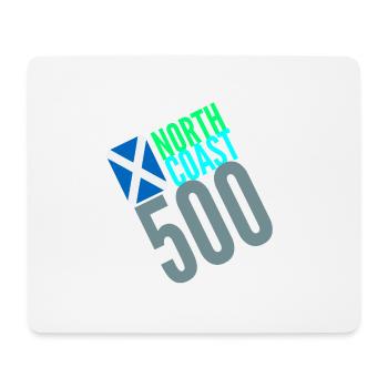 NORTH COAST 500 SCOTLAND - Mouse Pad (horizontal) - white - Front