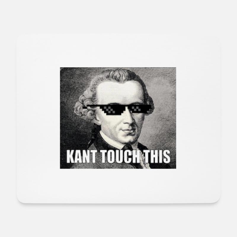 Kant Touch This - Mouse Pad (horizontal) - white