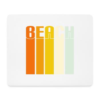 Beach - Mousepad (Querformat) - Weiß - Vorne